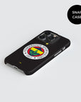Phone case with the Fenerbahçe 2023-24 Home football shirt design by RIPA Football
