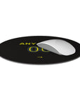 Mouse pad with the Fenerbahçe 2023-24 Home football shirt design by RIPA Football
