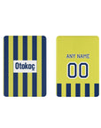 iPad case with the Fenerbahçe 2026-27 Home football shirt design by RIPA Football