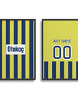 Print with the Fenerbahçe 2026-27 Home football shirt design by RIPA Football