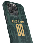 Phone case with the Feyenoord Rotterdam 2025-26 Fourth football shirt design by RIPA Football