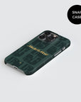 Phone case with the Feyenoord Rotterdam 2025-26 Fourth football shirt design by RIPA Football
