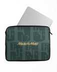 Laptop sleeve with the Feyenoord Rotterdam 2025-26 Fourth football shirt design by RIPA Football