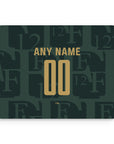Mouse pad with the Feyenoord Rotterdam 2025-26 Fourth football shirt design by RIPA Football