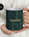 Mug with the Feyenoord Rotterdam 2025-26 Fourth football shirt design by RIPA Football