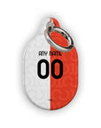 AirTag holder with the Fiorentina 2026-27 Centenary football shirt design by RIPA Football