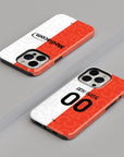 Phone case with the Fiorentina 2026-27 Centenary football shirt design by RIPA Football