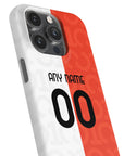 Phone case with the Fiorentina 2026-27 Centenary football shirt design by RIPA Football