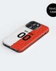 Phone case with the Fiorentina 2026-27 Centenary football shirt design by RIPA Football