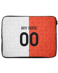 Laptop sleeve with the Fiorentina 2026-27 Centenary football shirt design by RIPA Football