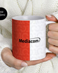 Mug with the Fiorentina 2026-27 Centenary football shirt design by RIPA Football