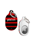 AirTag holder with the Flamengo 2024 Home football shirt design by RIPA Football