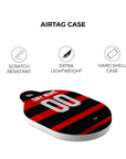 AirTag holder with the Flamengo 2024 Home football shirt design by RIPA Football