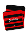 Coaster with the Flamengo 2024 Home football shirt design by RIPA Football