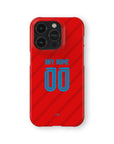 Phone case with the Flamengo 2026 Third football shirt design by RIPA Football