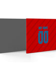 Mouse pad with the Flamengo 2026 Third football shirt design by RIPA Football
