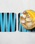 Coaster with the Grêmio 2026 Home football shirt design by RIPA Football