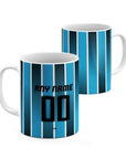 Mug with the Grêmio 2026 Home football shirt design by RIPA Football