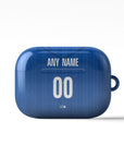 AirPods case with the Hoffenheim 2026-27 Home football shirt design by RIPA Football