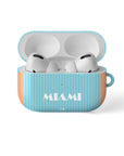 AirPods case with the Inter Miami 2024 Alternate football shirt design by RIPA Football