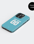 Phone case with the Inter Miami 2024 Alternate football shirt design by RIPA Football