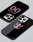 Phone case with the Inter Miami 2025 Away football shirt design by RIPA Football