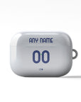 AirPods case with the Inter Milan 2025-26 Away football shirt design by RIPA Football