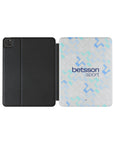 iPad case with the Inter Milan 2025-26 Away football shirt design by RIPA Football