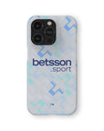 Phone case with the Inter Milan 2025-26 Away football shirt design by RIPA Football
