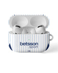 AirPods case with the Inter Milan 2026-27 Away football shirt design by RIPA Football
