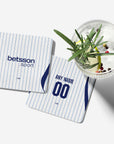 Coaster with the Inter Milan 2026-27 Away football shirt design by RIPA Football