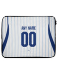 Laptop sleeve with the Inter Milan 2026-27 Away football shirt design by RIPA Football