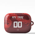 AirPods case with the Internacional 2026 Third football shirt design by RIPA Football
