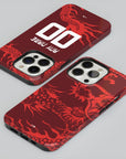 Phone case with the Internacional 2026 Third football shirt design by RIPA Football