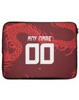 Laptop sleeve with the Internacional 2026 Third football shirt design by RIPA Football