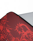 Laptop sleeve with the Internacional 2026 Third football shirt design by RIPA Football