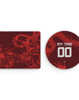 Mouse pad with the Internacional 2026 Third football shirt design by RIPA Football
