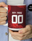Mug with the Internacional 2026 Third football shirt design by RIPA Football