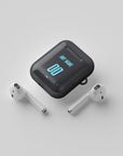 AirPods case with the Ipswich Town 2025-26 Third football shirt design by RIPA Football
