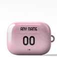 AirPods case with the Juventus 2026-27 Away football shirt design by RIPA Football