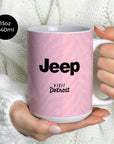 Mug with the Juventus 2026-27 Away football shirt design by RIPA Football