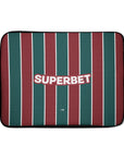 Laptop sleeve with the Fluminense 2026 Home football shirt design by RIPA Football