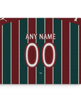 Mouse pad with the Fluminense 2026 Home football shirt design by RIPA Football