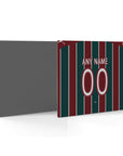 Mouse pad with the Fluminense 2026 Home football shirt design by RIPA Football