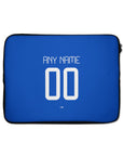 Laptop sleeve with the Juventus 2014-15 Away football shirt design by RIPA Football