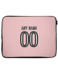 Laptop sleeve with the Juventus 2015-16 Away football shirt design by RIPA Football
