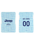iPad case with the Juventus 2025-26 Away football shirt design by RIPA Football