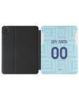 iPad case with the Juventus 2025-26 Away football shirt design by RIPA Football