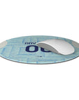 Mouse pad with the Juventus 2025-26 Away football shirt design by RIPA Football