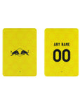 iPad case with the Leeds United 2026-27 Away football shirt design by RIPA Football